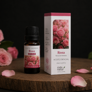 Aceite Esencial de Rosa 100% Puro – Aroma Floral, Dulce y Envolvente