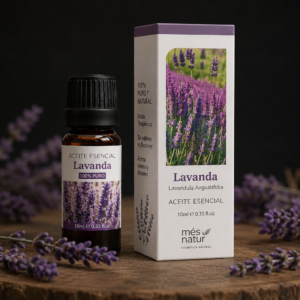 Aceite Esencial de Lavanda 100% Puro – Aroma Relajante y Floral
