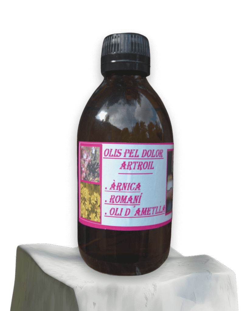 Artroil aceite natural para el dolor articular y muscular de Més Natur