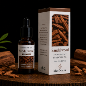 Aceite Esencial de Sándalo – Aroma Cálida y Amaderada