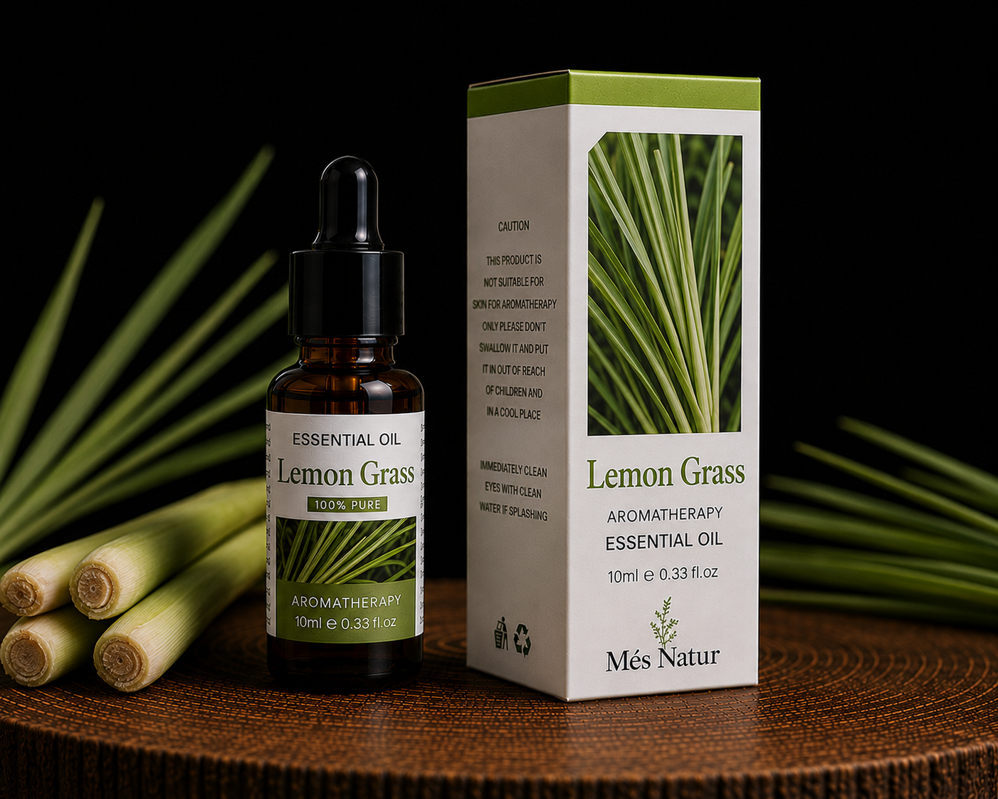 Aceite Esencial de Lemon Grass – Aroma Cítrico y Herbal