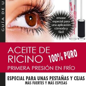 Aceite de Ricino Puro 100% para Pestañas y Cejas | Primera Presión en Frío